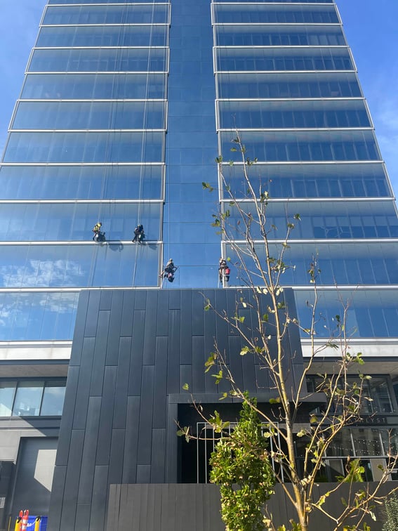fisher-Landmark building high-rise window cleaning
